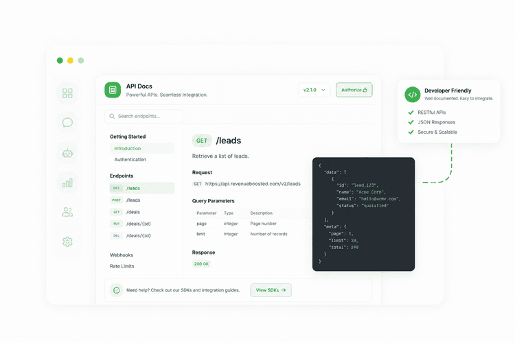 API docs preview