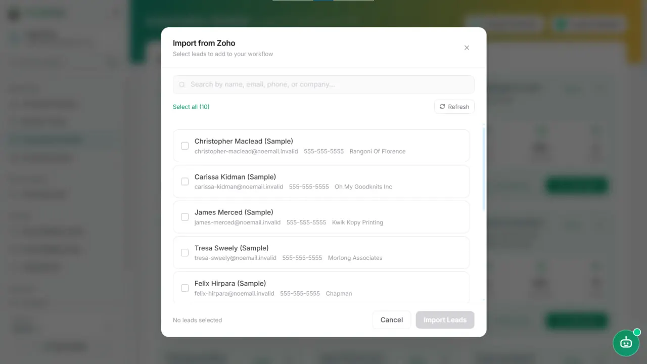 CRM & Data Sync